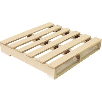 W.B. Mason Co. #1 Recycled Wood Pallet, 30&quot; x 30&quot;, Natural Wood, 10/BD
