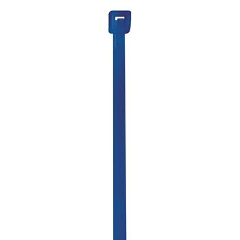 W.B. Mason Co. Colored Cable Ties, 18#, 4&quot;, Blue, 1000/Case