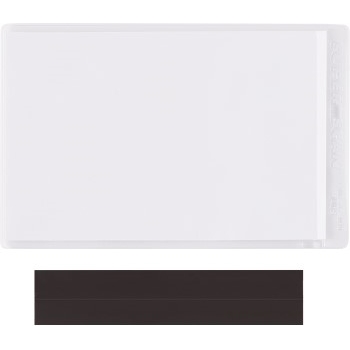 W.B. Mason Co. Super-Scan&#174; Magnetic Vinyl Envelopes, 9&quot; x 12&quot;, Clear, 50/CS