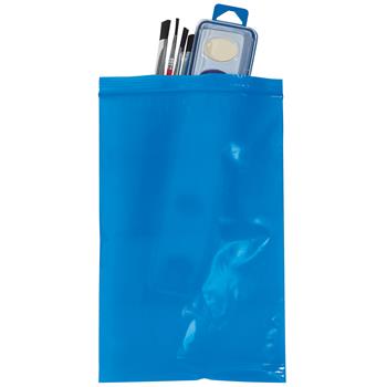 W.B. Mason Co. Reclosable Poly Bags, 2 in x 3 in, 2 Mil, Blue, 1000/Case