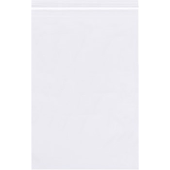 W.B. Mason Co. Reclosable Poly Bags, 8 in x 5 in, 2 Mil, Clear, 1000/Case