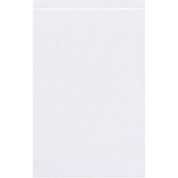 W.B. Mason Co. Reclosable Poly Bags, 8 in x 10 in, 8 Mil, Clear, 1000/Case