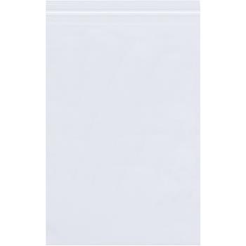 W.B. Mason Co. Reclosable Poly Bags, 14 in x 30 in, 4 Mil, Clear, 500/Case