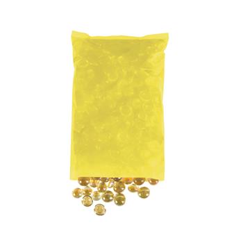 W.B. Mason Co. Flat Poly Bags, 6 in x 9 in, 2 Mil, Yellow, 1000/Case