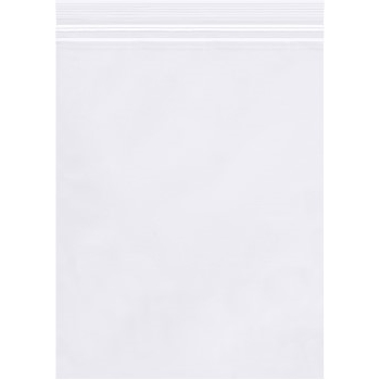 W.B. Mason Co. Double Track Reclosable Poly Bags, 9 in x 12 in, 4 Mil, Clear, 1000/Case
