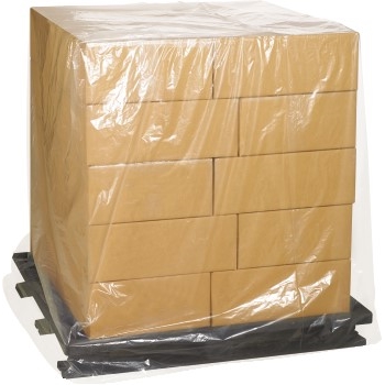 LADDAWN Pallet Covers, 48 in x 42 in x 48 in, 1 Mil, Clear, 150/Roll