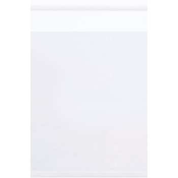 W.B. Mason Co. Resealable Poly Bags, 4 in x 10 in, 1.5 Mil, Clear, 1000/Case