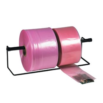 W.B. Mason Co. Anti-Static Poly Tubing, 10 in x 1075 ft, 4 Mil, Pink, 1/Roll