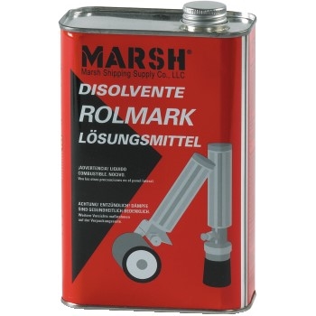 Marsh Rolmark Quart of Solvent &amp; Cleaner