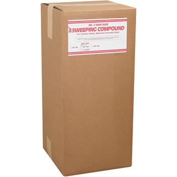 W.B. Mason Co. Sweeping Compound, 100 lb. Bag, Brown, 1/BD