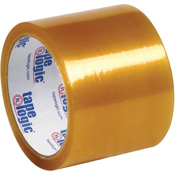 Tape Logic #51 Natural Rubber Tape, 2.2 Mil, 3&quot; x 110 yds, Clear, 6/CS