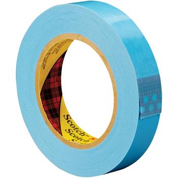 3M 8896 Strapping Tape, 4.6 Mil, 1&quot; x 60 yds, Blue, 36/CS