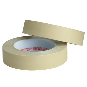 3M 218 Masking Tape, 5.0 Mil, 1&quot; x 60 yds, Green, 36/CS