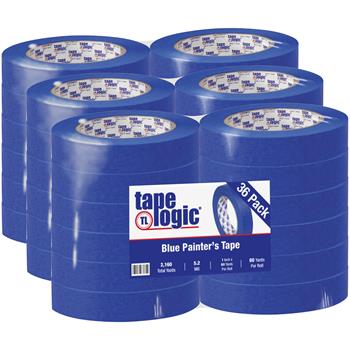 Tape Logic 3000 Painter&#39;s Tape, 5.2 Mil, 1&quot; x 60 yds., Blue, 36/CS
