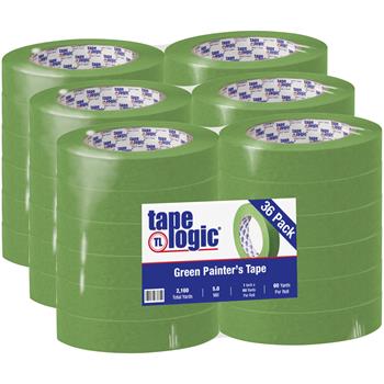 Tape Logic 3200 Painter&#39;s Tape, 5.0 Mil, 1&quot; x 60 yds., Green, 36/CS
