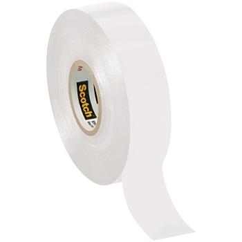 3M 35 Colored Electrical Tape, 7 Mil, 3/4&quot; x 66&#39;, White, 10/CS