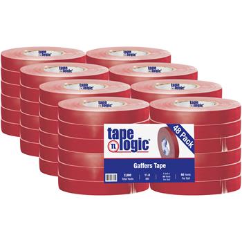Tape Logic Gaffers Tape, 11.0 Mil, 1&quot; x 60 yds., Red, 48/CS