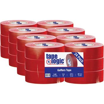 Tape Logic Gaffers Tape, 11.0 Mil, 2&quot; x 60 yds., Red, 24/CS