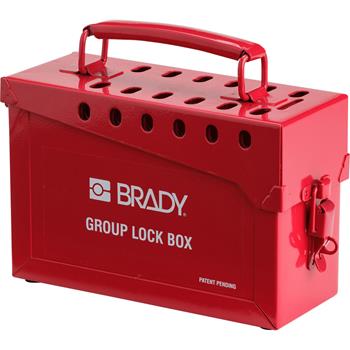 Brady Portable Metal Group Lockout Box