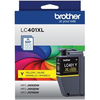 Brother LC401XLYS High-Yield Ink Cartridge, Yellow