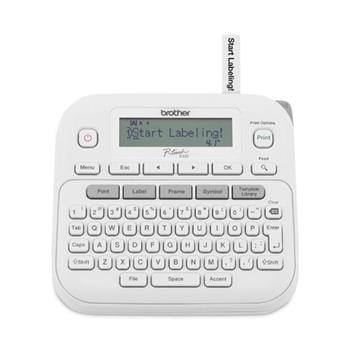 Brother P-Touch PT-D220 Label Maker, 2 Lines, White