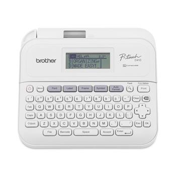 Brother P-Touch PT-D410 Advanced Connected Label Maker, 5 Line(s), White