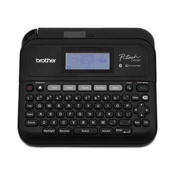 Brother P-Touch Business Expert Connected Label Maker, 1 Roll Sample Tape, 5 Lines, Black