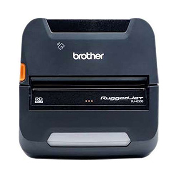 Brother RuggedJet Direct Thermal Printer - Monochrome - Portable - Label/Receipt Print - 5 in/s Mono - 203 dpi