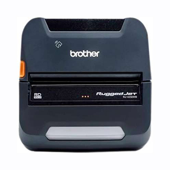 Brother RuggedJet RJ4250WBL Direct Thermal Printer