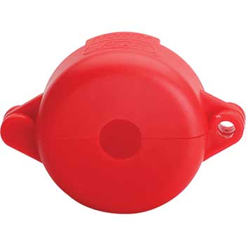Honeywell North&#174; B-Safe Ball Valve Lockout, For 1 1/2&quot; to 2 1/2&quot; Valves, 7/8&#39;&#39; Handle, Red