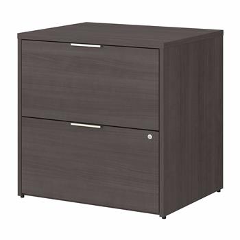 Bush Business Furniture Jamestown 2-Drawer Lateral File Cabinet, Storm Gray