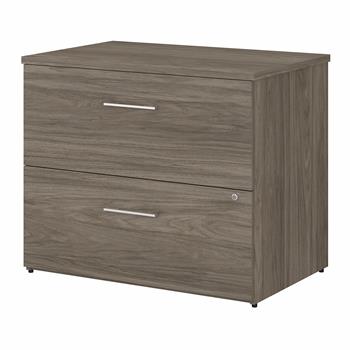 Bush Business Furniture Office 500 2-Drawer Lateral File Cabinet, 36&quot;W, Modern Hickory
