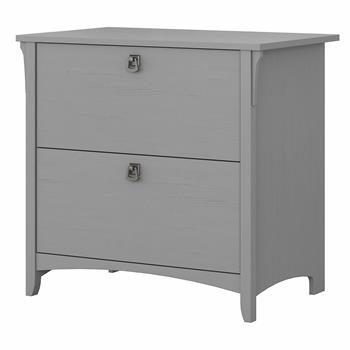 Bush Business Furniture Salinas 2 Drawer Lateral File Cabinet, 31.73 in L x 20 in W x 29.96 in H, Cape Cod Gray