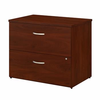 Bush Business Furniture Studio C 2-Drawer Lateral File Cabinet, Hansen Cherry