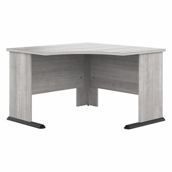 Bush Business Furniture Studio A 48&quot;W Corner Computer Desk, Platinum Gray