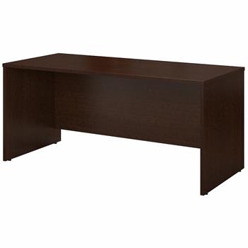 Bush Business Furniture Series C 60&quot;W x 24&quot;D Credenza Desk, Mocha Cherry
