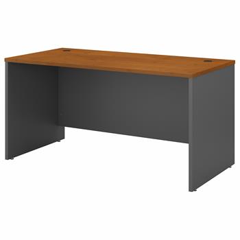 Bush Business Furniture Series C 60&quot;W x 30&quot;D Office Desk, Natural Cherry