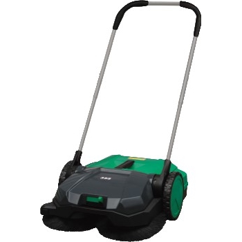 Bissell BigGreen Commercial 21&quot; Deluxe Triple Brush Power Sweeper, 5.3 Gal