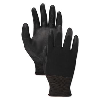 Boardwalk Palm Coated Cut-Resistant HPPE Glove, Salt and Pepper/Black, Size 10 (X-Large), Dozen