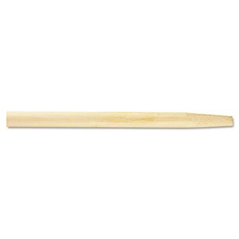 Boardwalk Tapered End Broom Handle, Lacquered Hardwood, 1.13&quot; dia x 54&quot;, Natural