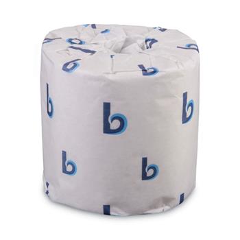 Boardwalk Toilet Paper, Septic Safe, 2-ply, White, 4 x 3, 400 Sheets/Roll, 96 Rolls/Carton