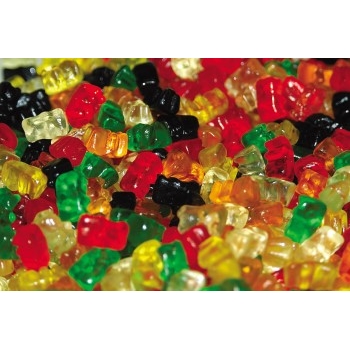 Dutch Treat Mini Gummy Bears, 10 lb. Case