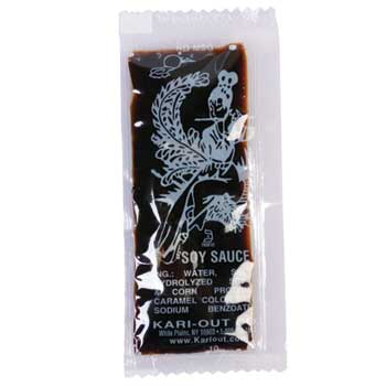 Bunzl Soy Sauce, 9 Gram Packets, Individual, 500/CT