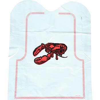 Callico Distributors Lobster Bib, 15 1/2&quot; x 20&quot;, Standard, 500/CS