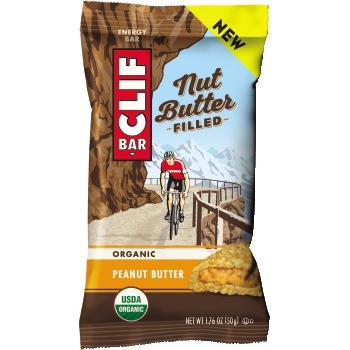 CLIF Bar Nut Butter Filled Peanut Butter, 1.76 oz., 12/BX