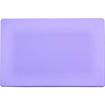 Winco Cutting Board, 12&quot; x 18&quot; x 1/2&quot;, Purple, Allergen Free