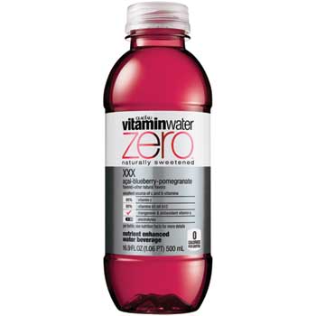 Vitamin Water&#174; Zero™, XXX Acai Blueberry Pomegranate, 16.9 oz., 24/CS
