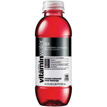 Vitamin Water&#174; XXX Acai Blueberry Pomegranate, 16.9 oz., 24/CS