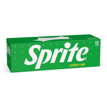 Sprite Lemon-Lime Soda, 12 oz. Can, 12/PK