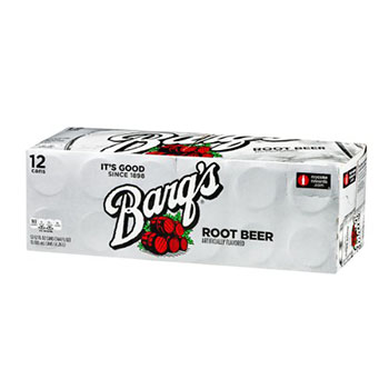 Barq&#39;s Root Beer, 12 oz. Can, 12/PK